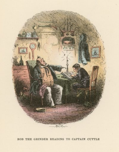 Illustration for Dombey and Son by Hablot Knight Browne